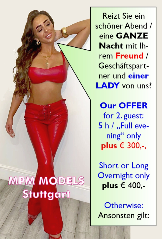 Enjoy a threesome with your friend and one lady of us.